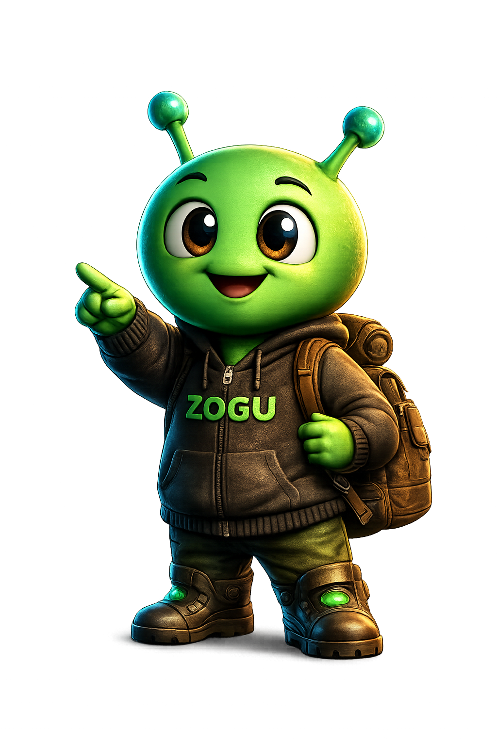 Zogu hero illustration